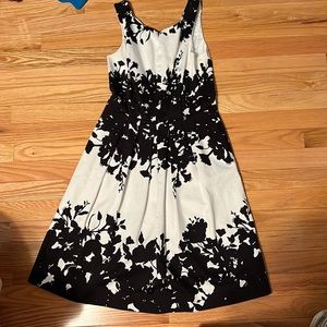 Black and White Formal Dress